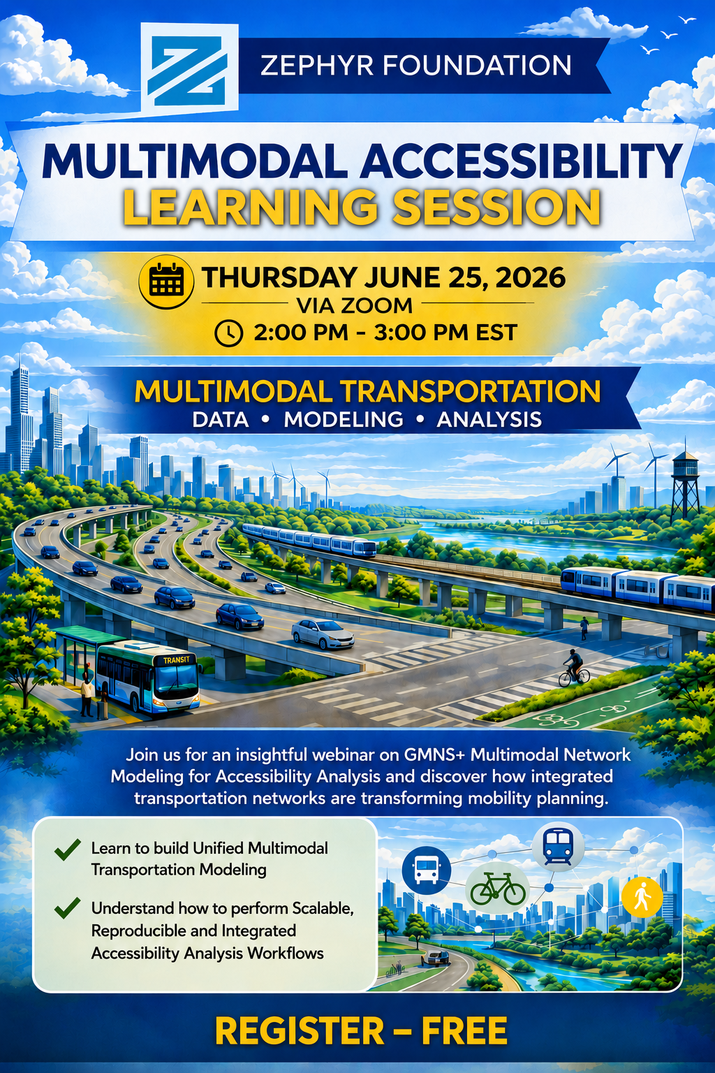 GMNS Learning Session Flyer