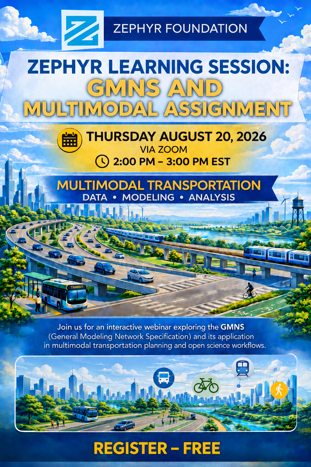 GMNS Learning Session Flyer